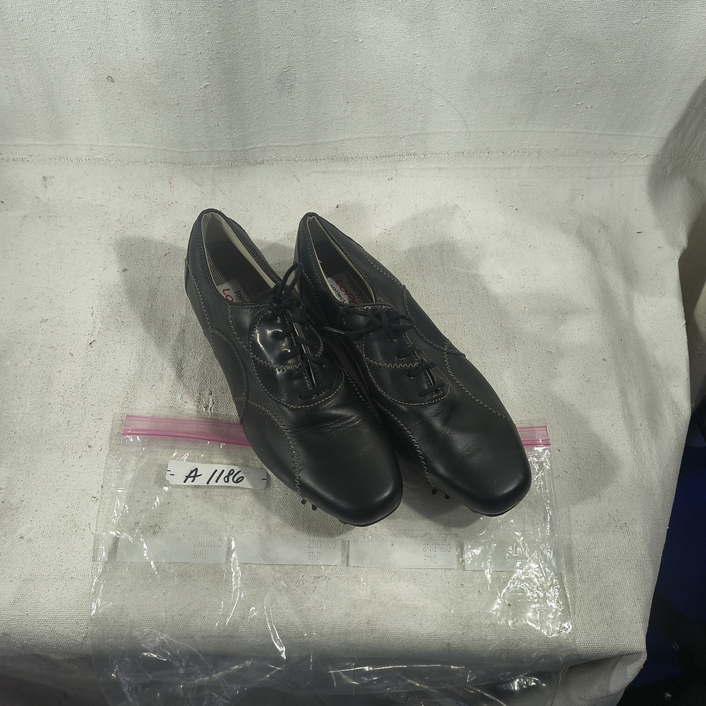 FootJoy Womens Black Leather Size 7.5 LoPro Golf Shoes